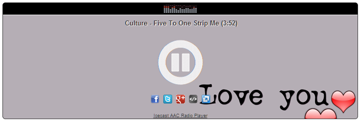 Icecast AAC Radio Player
