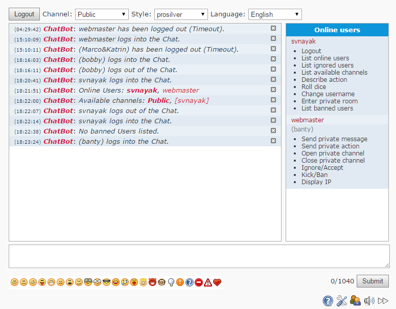 Html5 chat